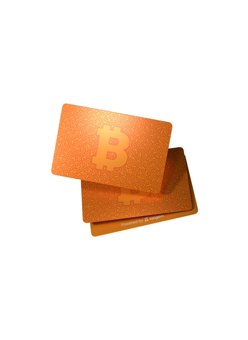 Tangem Crypto Hardware Wallet 2.0 - Bitcoin Edition (Pack of 3 Cards)