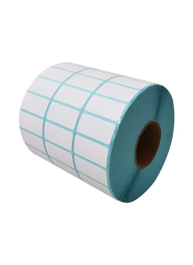 Three-Proof Thermal Paper Three-Row Bar Code Non-Adhesive Printing Paper, Size: 30 x 15mm (10000 Pieces)