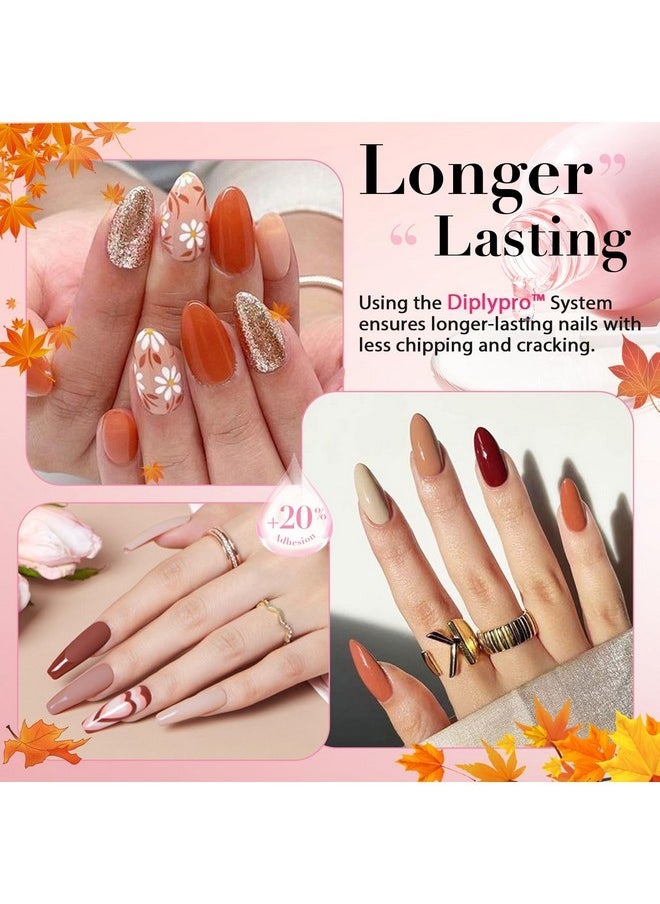 Dip Powder Liquid Set 2 Pcs Odorless Dip Base & Top Coat For Dip Powder Nail Kit 15Ml/0.5Oz Clear Nail Dip Liquid Set For Dip Manicure Kits Dipping Powder Nail Kit Diplypro