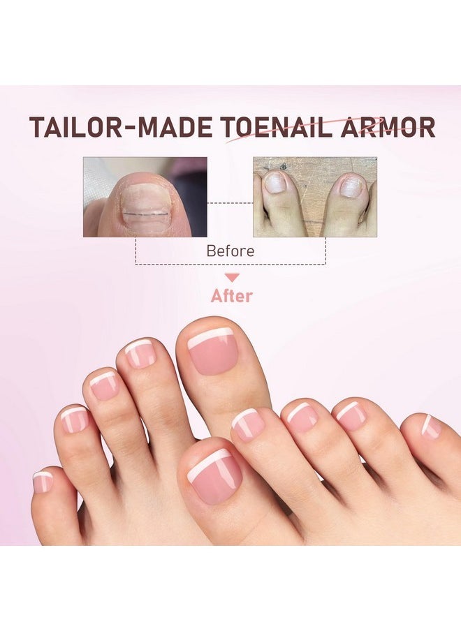 Toe Nail Press Ons Peach Pink Toe Nail Tips Gel X Nail Tips French Tip Press On Nails -216Pcs 12Sizes Soft Gel Press On Toenails Acrylic Nails Soak Off Toenail Press Ons Forhome Diy Salon