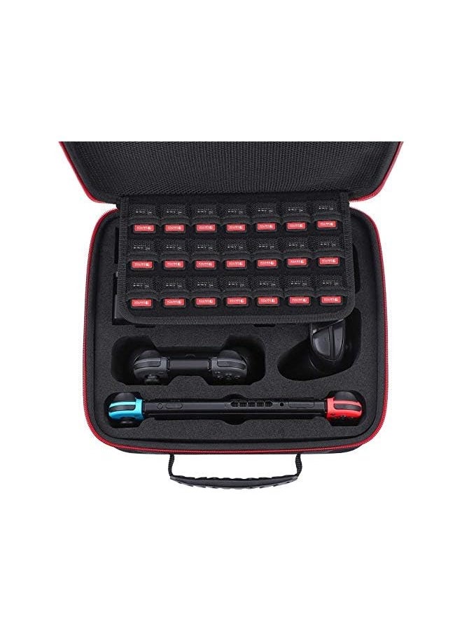 Hard Carrying Case Compatible with Nintendo Switch, Travel Case fit Switch Pro Controller