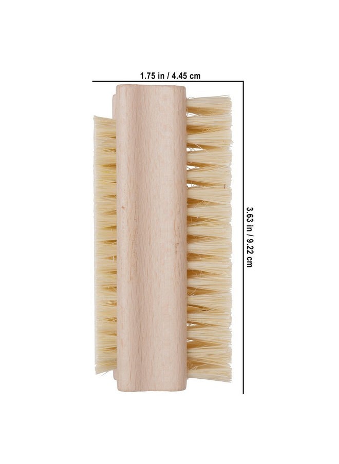 Tampico Fiber And Beechwood Nailbrush, 3-5/8 Inches