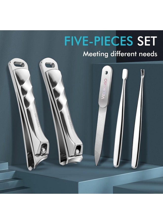 German Nail Clippers For Thick Ingrown Nail For Men, Heavy Duty Large Toenail Clippers For Thick Nails For Seniors, Super Sharp Ingrown Toe Nail Clippers With Long Handle