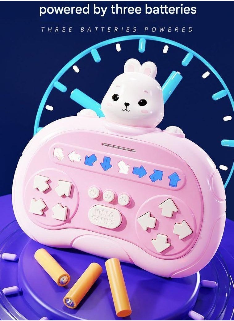 Rhythm Master Speed Push Game Console Palm Dance Machine Children's Puzzle Logic Thinking Challenge Toy【Astronaut】