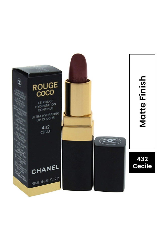 Rouge Coco Ultra Hydrating Lipstick 432 Cecile