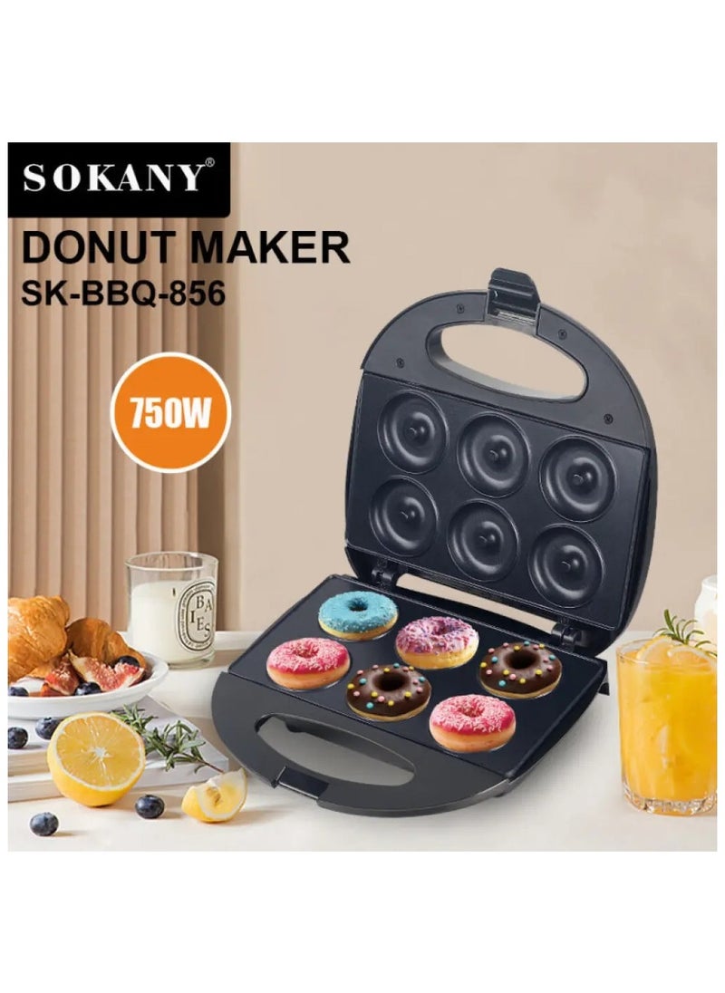 Sokany Donut cake maker SK-BBQ-856 portable 750w-sided home heating