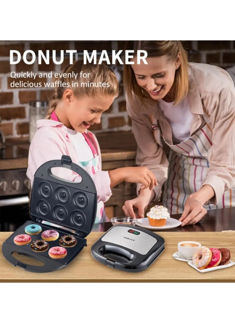 Sokany Donut cake maker SK-BBQ-856 portable 750w-sided home heating