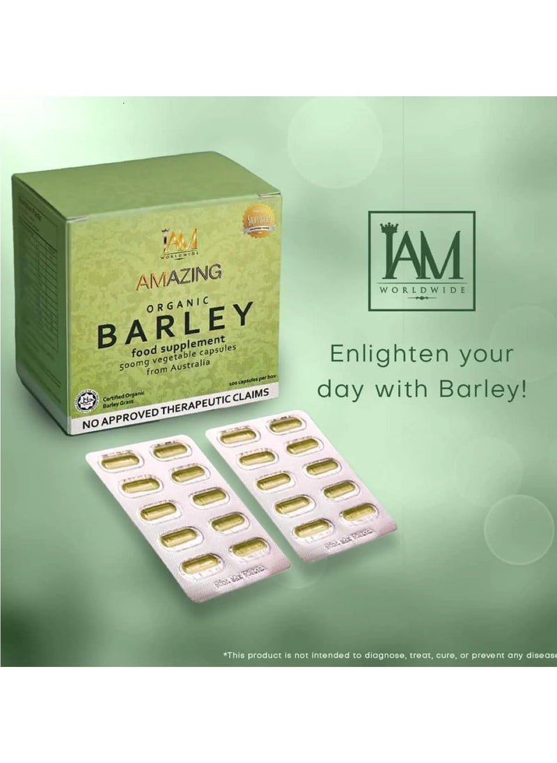 Amazing Pure Organic Barley Capsules