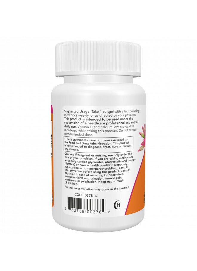 NOW Supplements, Vitamin D-3 50,000 IU Softgels, 50 softgels