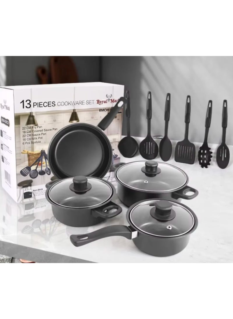 Kitchen cookware Combo Set 13-Piece