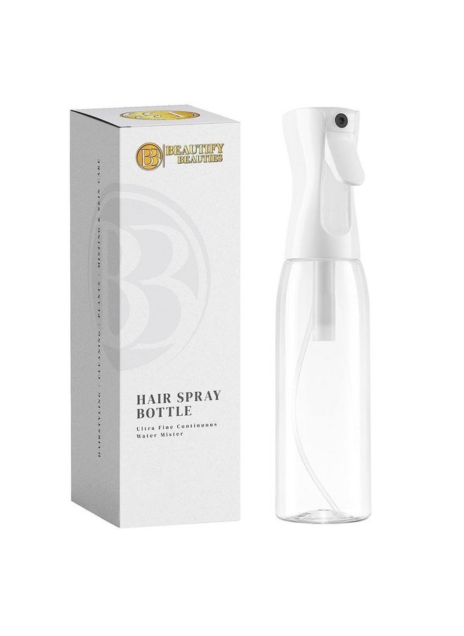 Spray Bottle For Hair - Continuous Mister Spray Bottle For Hairstyling, Cleaning, Plants, Pets, Barbers, Salons, Essential Oil Scents (Clear, 18.6Oz/500Ml) 11