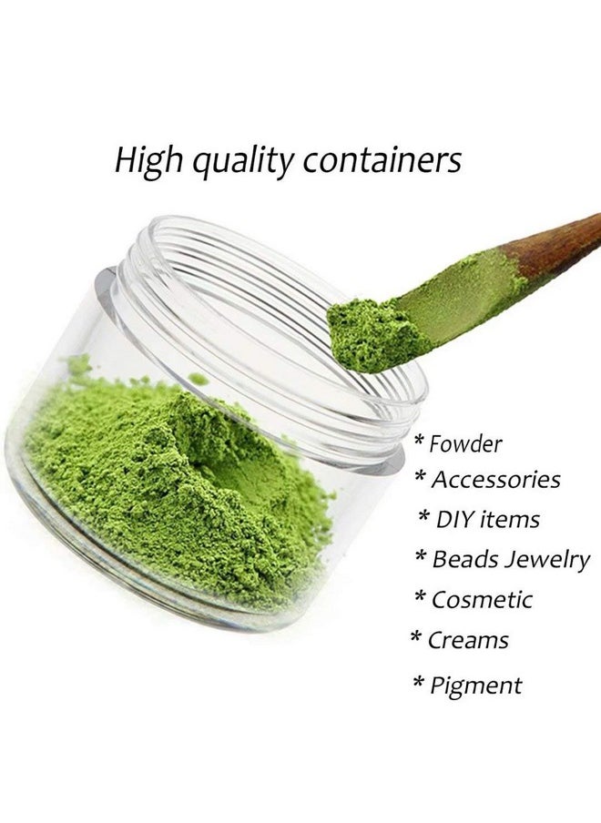 5 Gram Cosmetic Containers 25Pcs Sample Jars Tiny Makeup Sample Containers With Lids(Green)