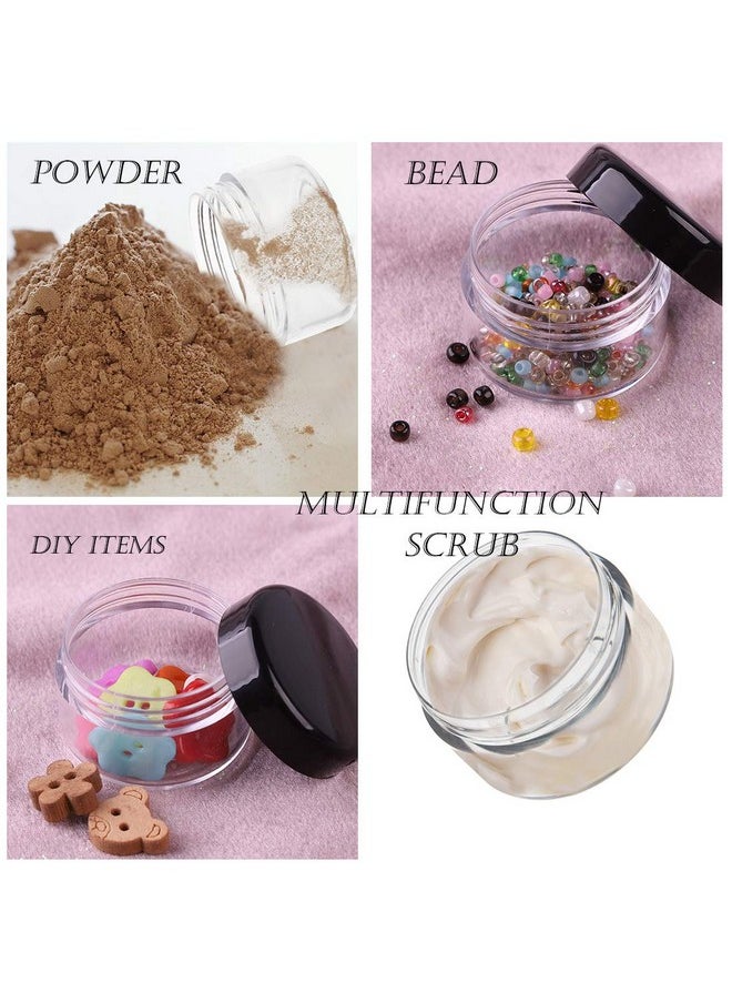 5 Gram Sample Containers With Lids, 200Pcs Mini Makeup Containers, Empty Plastic Travel Cosmetic Containers With Labels