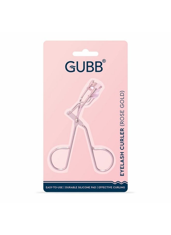 Eyelash Curler For Women | Creates Eye-Opening & Lifted Lashes | Long-Lasting Lash Curls For All Eye Shapes | Get Perfect Curl In 5 Seconds - Rose Gold | Pack Of 2