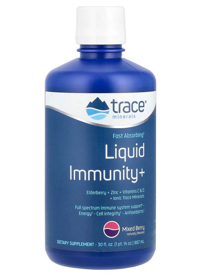 Liquid Immunity+ Mixed Berry 30 fl oz (887 ml)