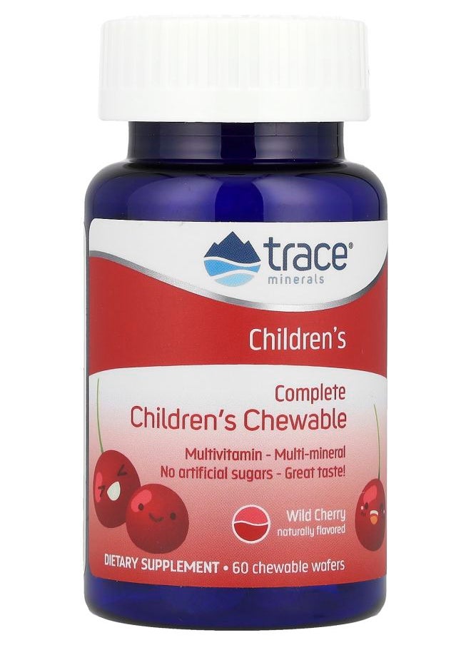 Children's Complete Chewable Wild Cherry 60 Chewable Wafers