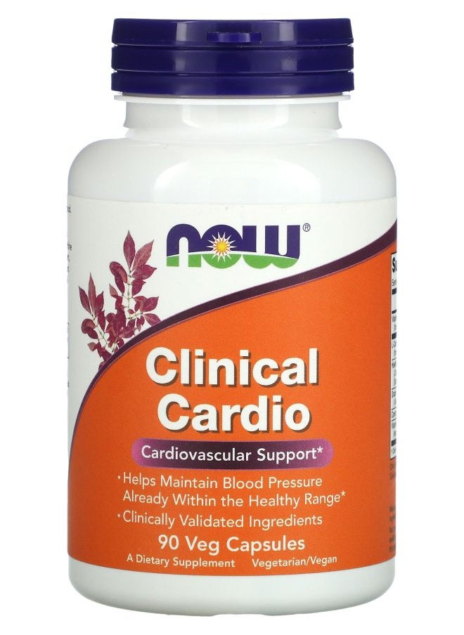 Clinical Cardio Cardiovascular Support 90 Veg Capsules