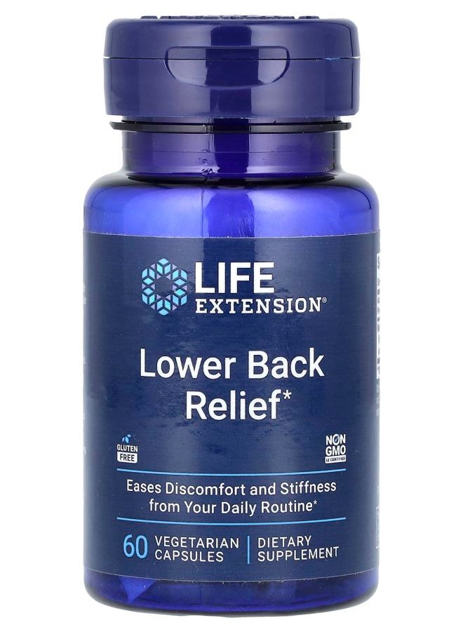 Lower Back Relief  60 Vegetarian Capsules