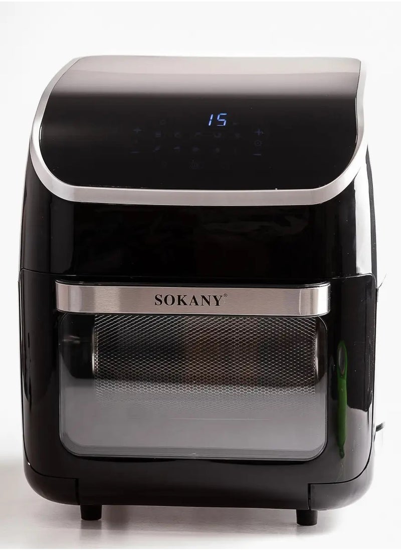 SOKANY SK-ZG-8039 Electric Air Fryer With Overheat Protection, Air Fryer With Touch Control 12L ( 2500W )