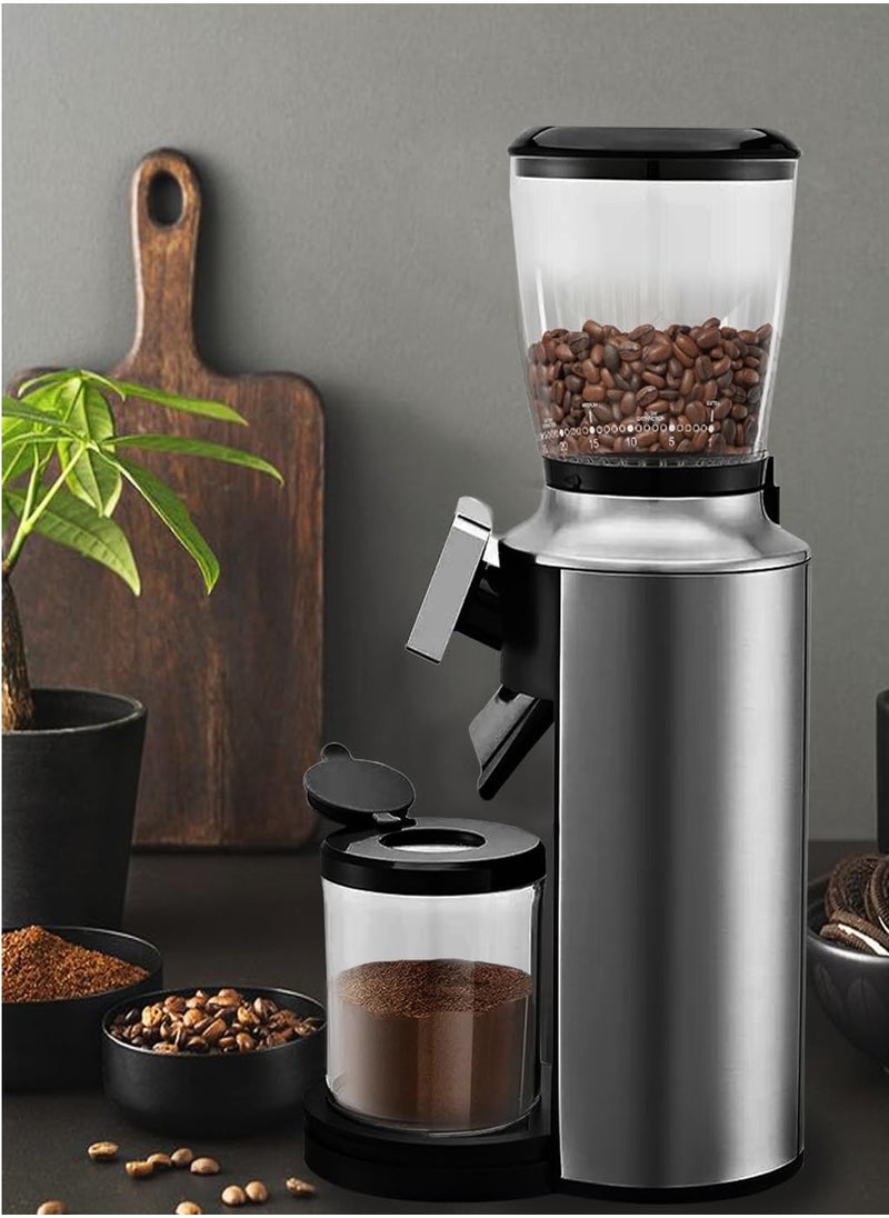 Coffee Grinder with Digital Touch Screen,30 Precise Grind Settings,280g capacity