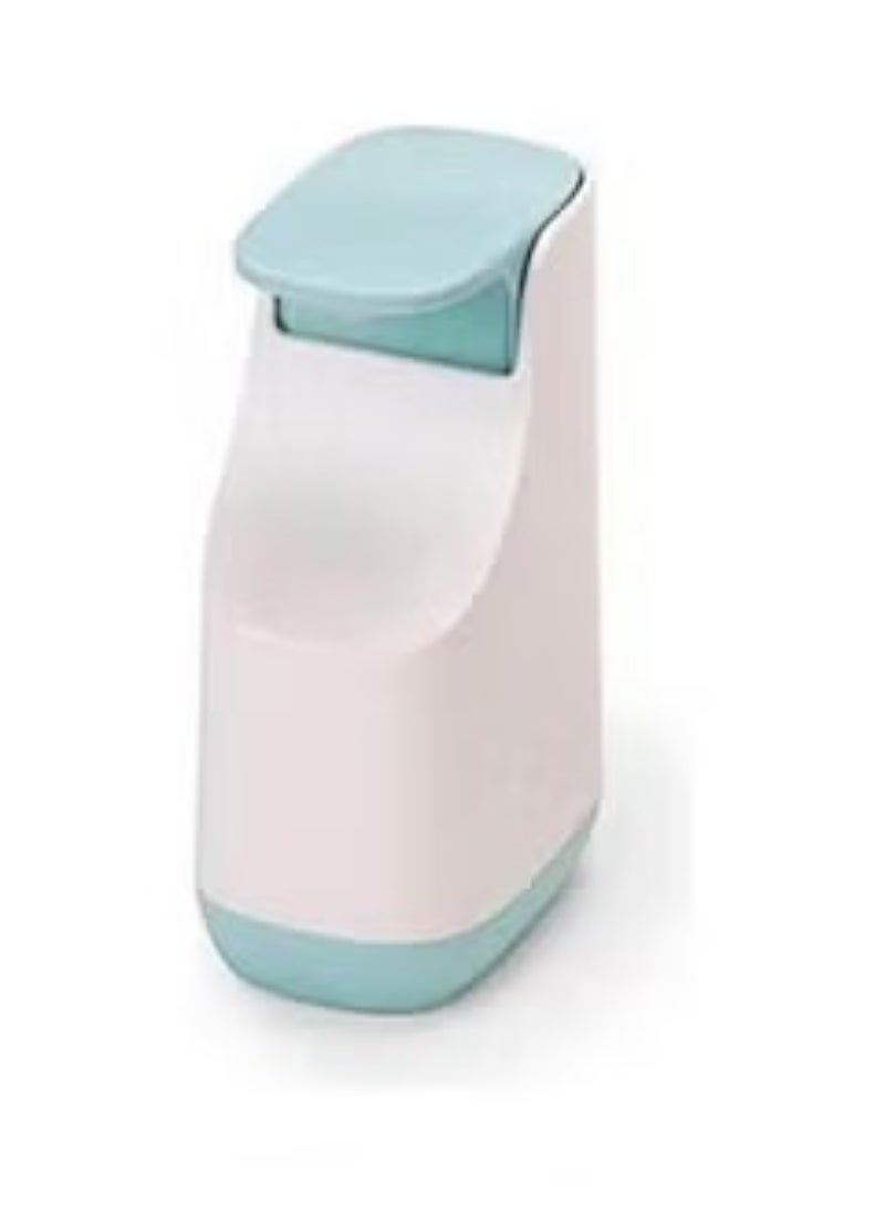 Slim Compact Soap Dispenser White-Blue