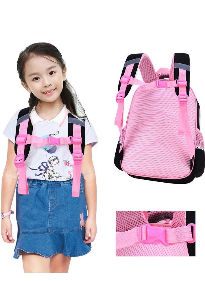 3 Pcs School Bags Backpack Set with  for Kids, Large Capacity Student Bookbag, Includes Backpack, Lunch Bag and Pencil Case, School Supplies for Boys Girls Teens