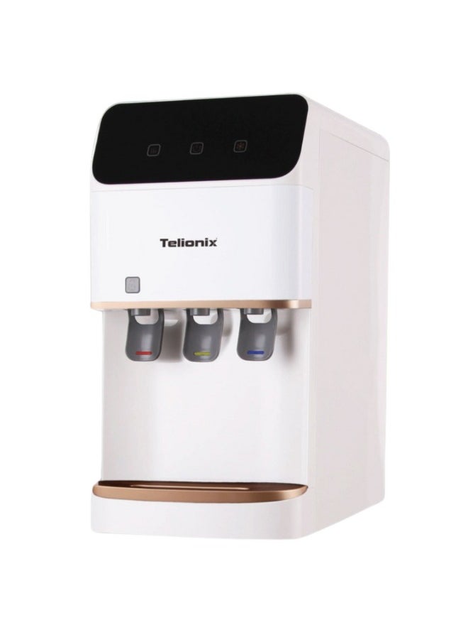 Telionix Premium Table Top Water Dispenser with 3 Taps – Efficient Heating, Cooling, and Eco-Friendly with Automatic Temperature Control