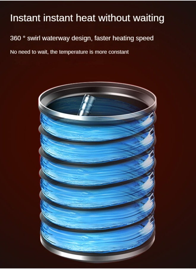 High-end Desktop Direct Drinking Water Purifier Tap Water Filtration Fully Automatic Water Inlet Purification Integrated Machine Instant Hot Adjustable Temperature Pure Water Drinking Machine for Home and Office Use Pure Water Machine with RO Reverse Osmosis UV Sterilization System