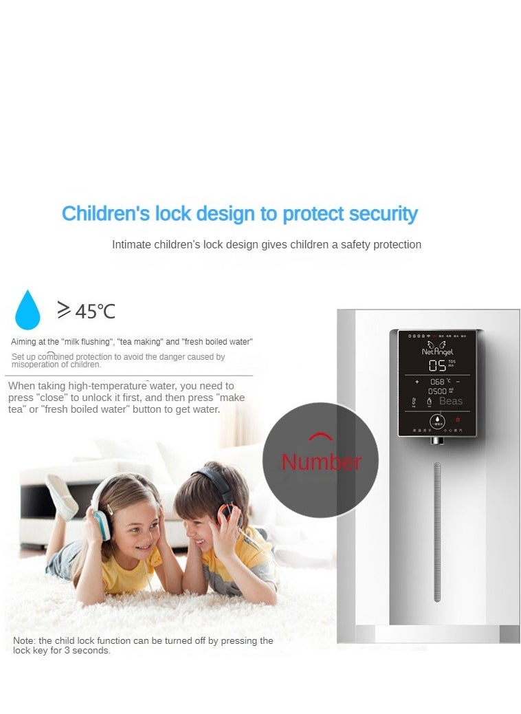 Eco-friendly and Durable Baby-Friendly Sterile Desktop  Water Dispenser Instant Hot  Customizable Temperature Filter Reminder