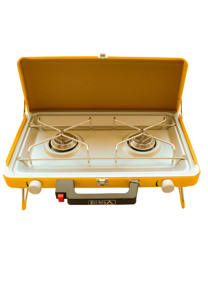 Foldable BBQ Camping Grill Gas Stove For outdoor Used For Cooking! Gas is not included