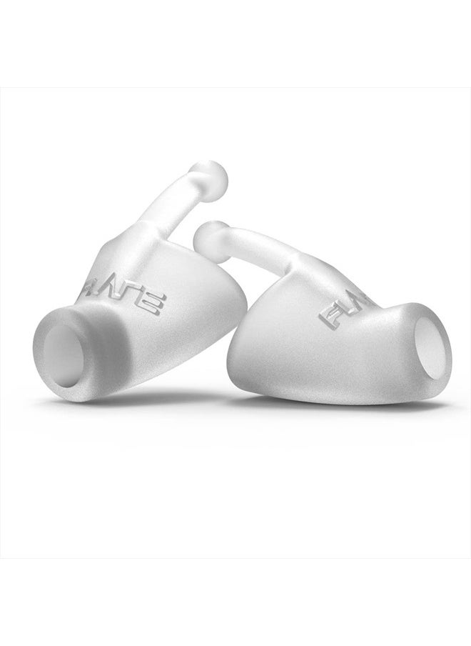 Flare Calmer – Ear Plugs Alternative – Reduce Annoying Noises Without Blocking Sound – Soft Reusable Silicone - Translucent