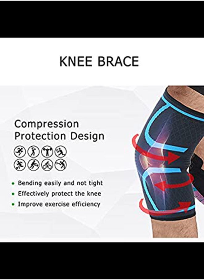 2-Piece Elastic Knees Pad