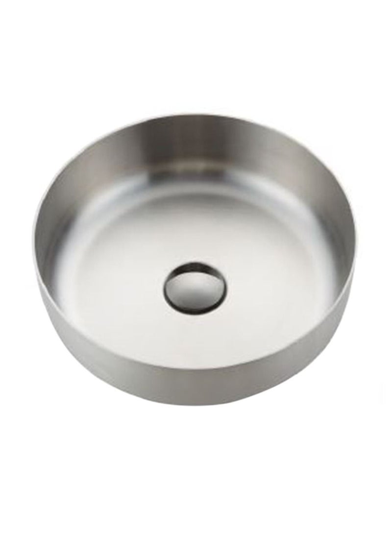 Stainless Steel Countertop Wash Basin without Overflow