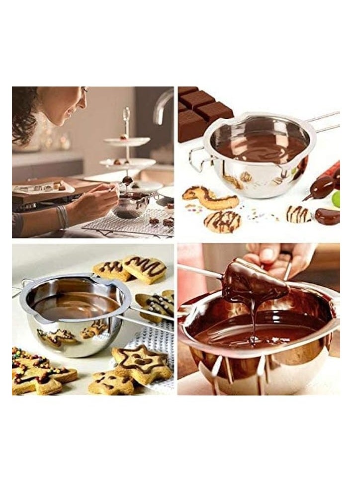 Stainless Steel Double Boiler Pot,Melting Chocolate,Butter,and Candle Making,Melting Pot,Double Boiler for Chocolate