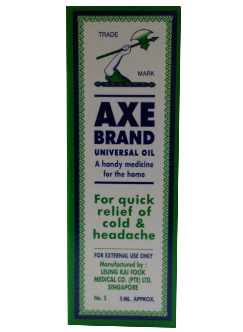 Universal Oil For Quick Relief Of Cold And Headache 5ml (Pack of 12)