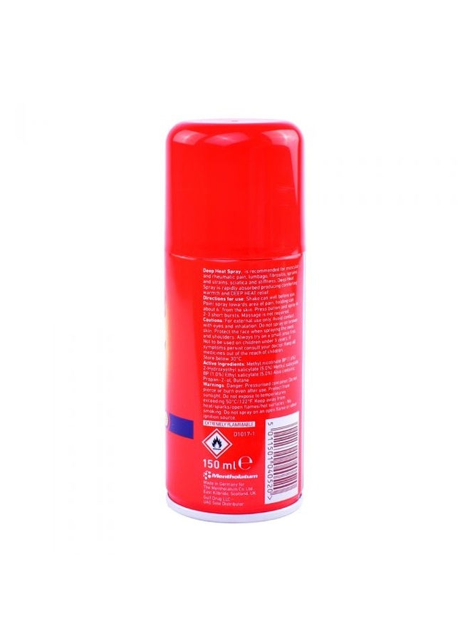 Deep Heat Fast Relief Spray 150ml - 6 PCS