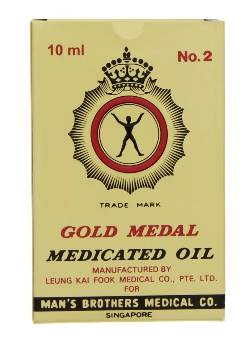 Gold Medal Medicated Pain Killer Oil 10ml (Pack of 6)