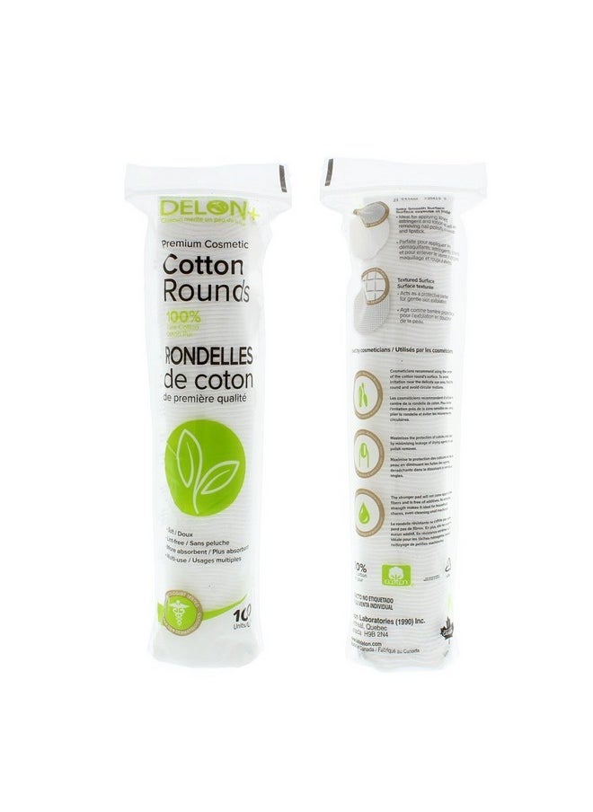 Premium Cosmetic Cotton Rounds, 200 Count