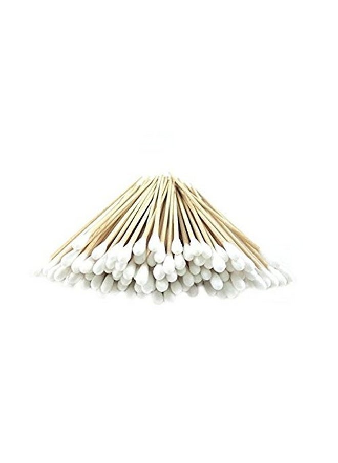 100Piece Cotton Tip Wood Stick