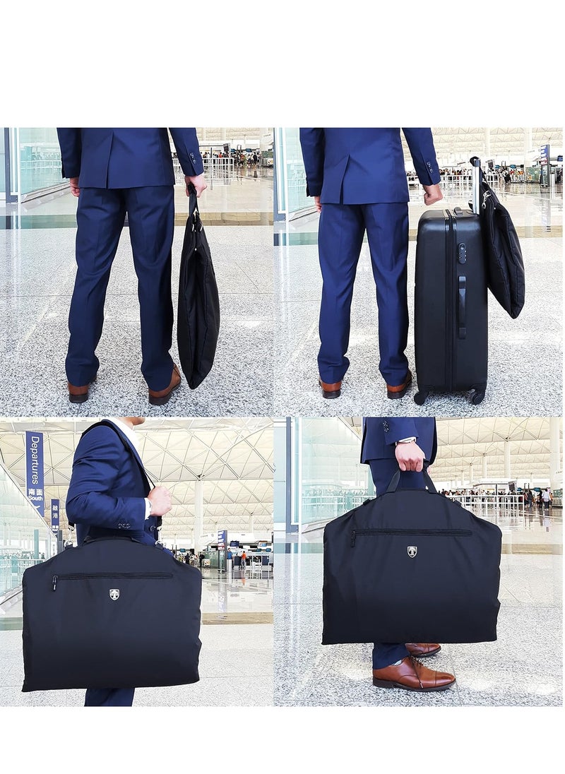 15-Inch Laptop Suit Bag with Shoulder Strap - Business Travel & Suit Cover, Waterproof Garment Protecto