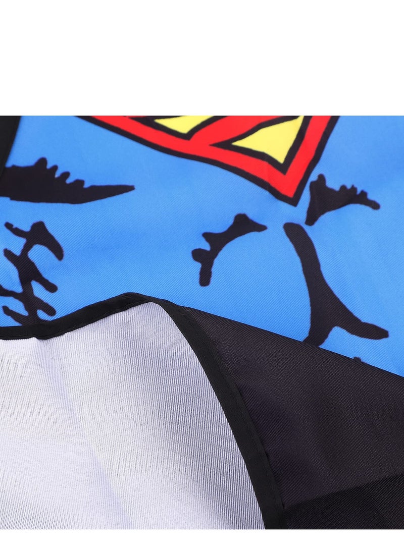 Funny Novelty Apron Kitchen Gift Xmas Cooking BBQ Party Apron for Men and Women Gift Superman Wonder Woman Aprons