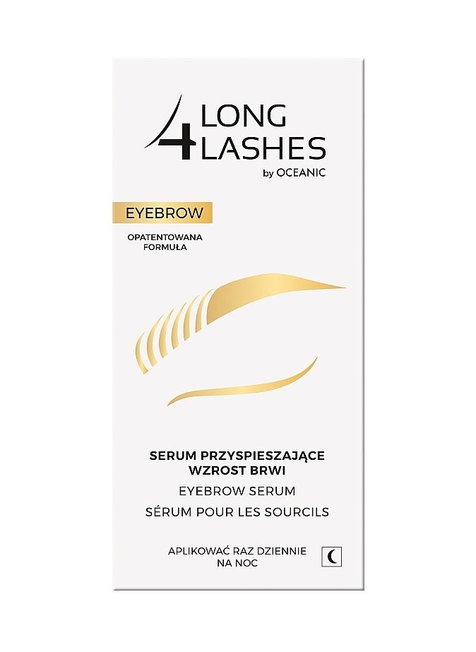 Oceanic 4 long Lashes Eyebrow Opatentowana Formula serum