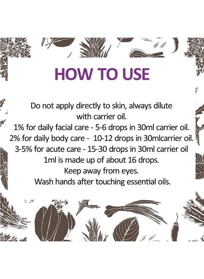 Pure Clary Sage Essential Oil (Salvia Sclarea) Steam Distilled 10Ml (0.33 Oz)