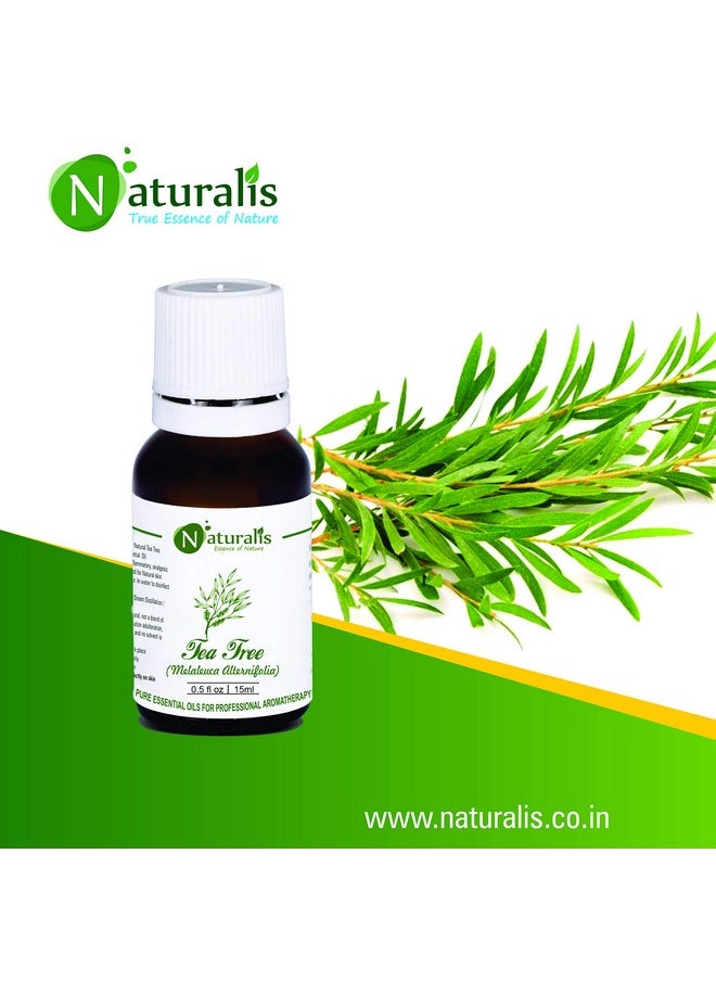 Essence Of Nature Tea Tree Essential Oil, For Acne, Pimples, Scars, Skin, Face, Hair Care & Anti-Dandruff - 1000Ml