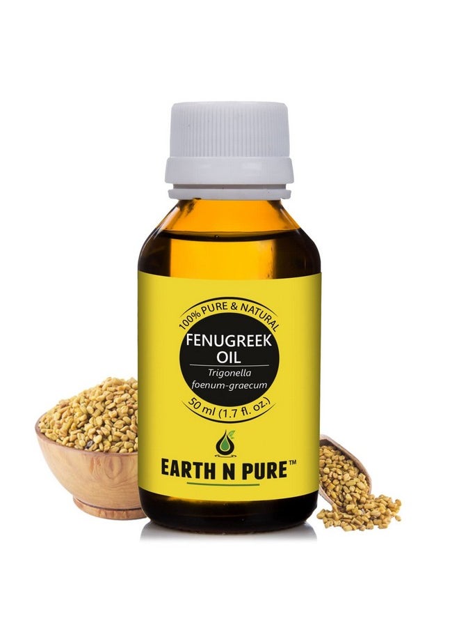 Fenugreek Seed Oil (Methi Oil) Cold Pressed Natural And Therapeutic Grade 50 Ml.