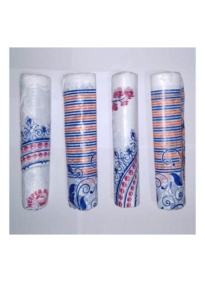 Disposable Printed Sufra Roll, Table Cover, Best for Restaurant, Salon, Kitchen, Food Prep and Outdoor Camping, Comes in Assorted Colors and Designs