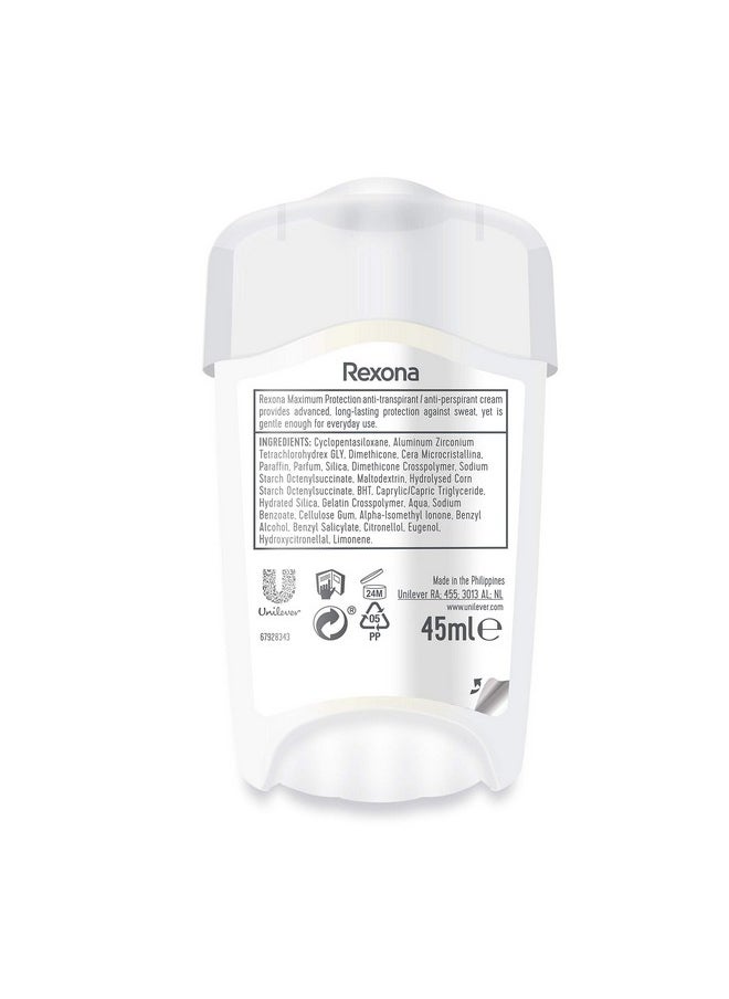 Maximum Protection Antiperspirant Cream Confidence 45Ml