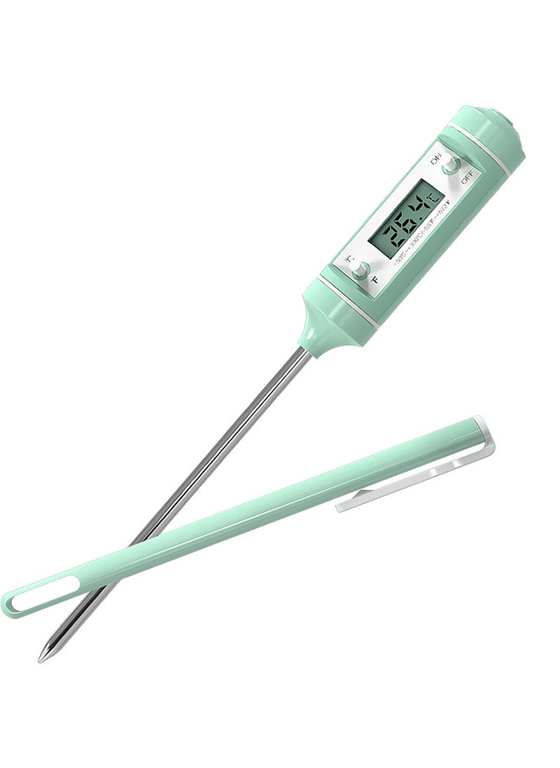 Misuta Baby Bottle Food Thermometer Macaroon Green