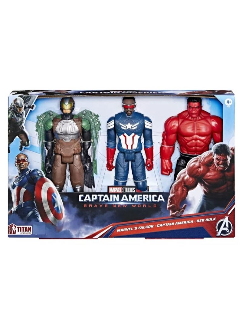 Captain America New World Order - Titan Hero Series Action Figure Set