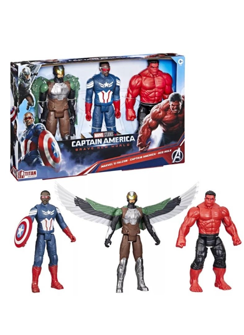 Captain America New World Order - Titan Hero Series Action Figure Set